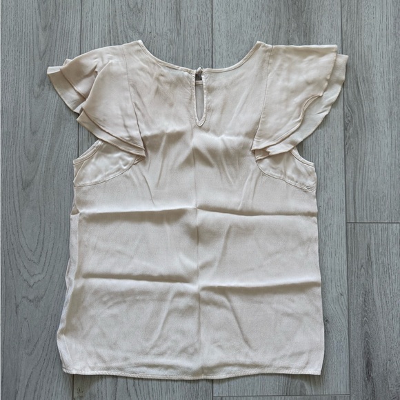 Cream/tan top “Be…Tween” Italy size S - Picture 9 of 11